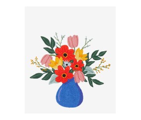 Patron de broderie Bouquet...