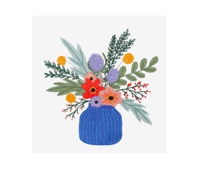 Patron de broderie Bouquet...
