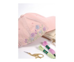 Patron de broderie Fleurs...