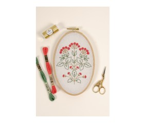 Patron de broderie Fleurs...