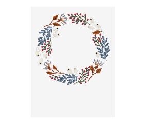 Couronne hiver glacial