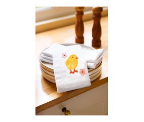 Patron de broderie Poussin...