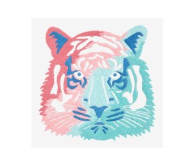 Patron de broderie Tigre...