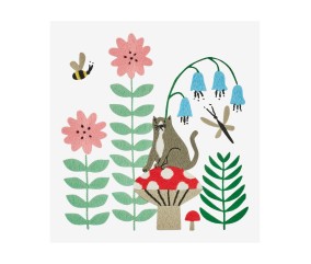 Patron de broderie Le chat...