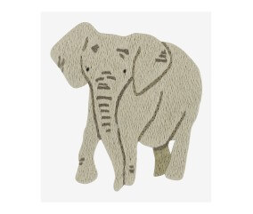 Patron de broderie Éléphant...