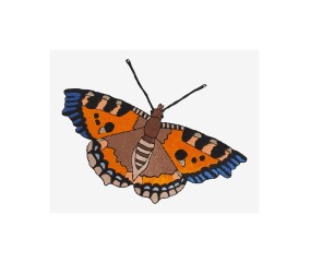 Patron de broderie Papillon...