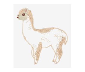 Patron de broderie Lama DMC...