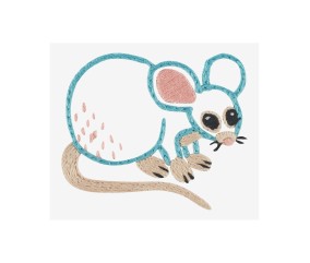 Patron de broderie Souris...