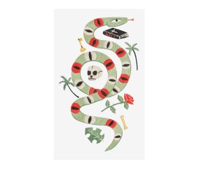 Patron de broderie Serpent...