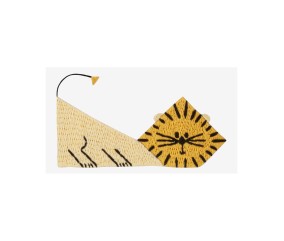 Patron de broderie Lion...