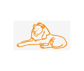 Patron de broderie Lion...