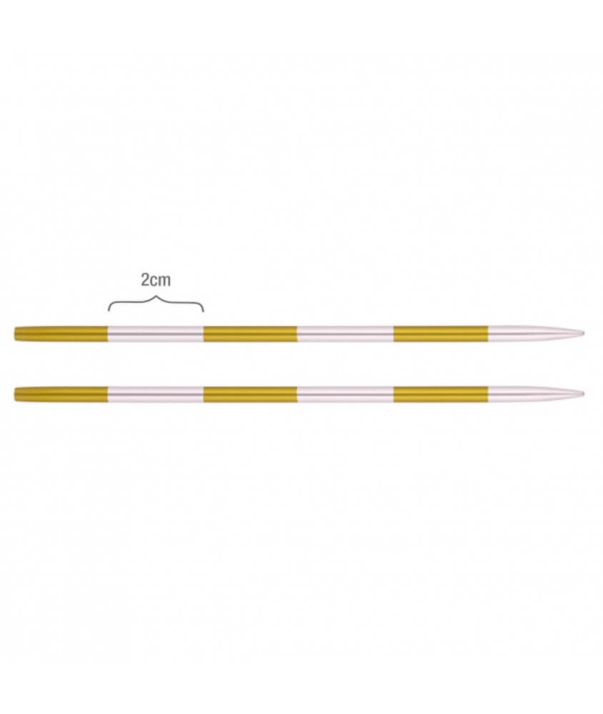 Aiguilles circulaires interchangeables Smartstix du N° 3 à 8 - Knitpro Aiguilles circulaires interchangeables Smartstix du N° 3 à 8 - Knitpro