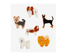 Patron de broderie Chiens...