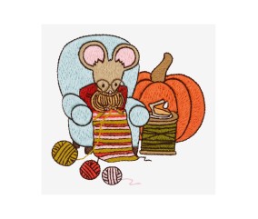 Patron de broderie Souris...