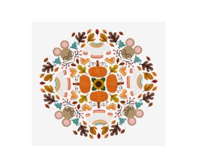 Patron de broderie Mandala...