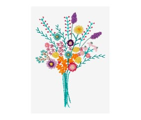 Patron de broderie Lumières fruitées DMC - modèle à télécharger