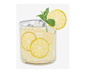 Patron de broderie Limonade DMC - modèle à télécharger