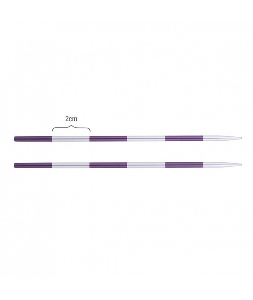 Aiguilles circulaires interchangeables Smartstix du N° 3 à 8 - Knitpro Aiguilles circulaires interchangeables Smartstix du N° 3 à 8 - Knitpro