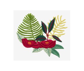 Patron de broderie Fougères...