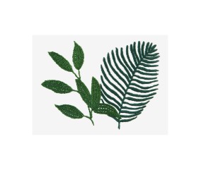 Patron de broderie Palmier...