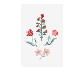 Patron de broderie Giroflée...