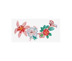Patron de broderie Oasis...
