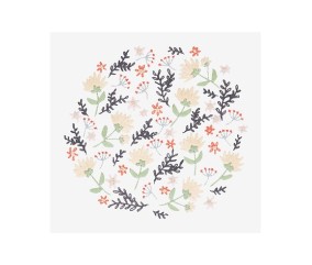 Patron de broderie Herbier...