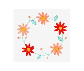 Patron de broderie Couronne...