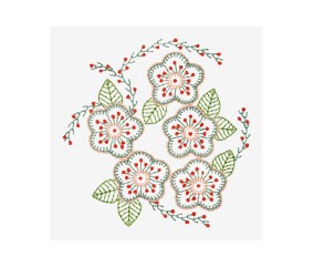 Patron de broderie Nuances...