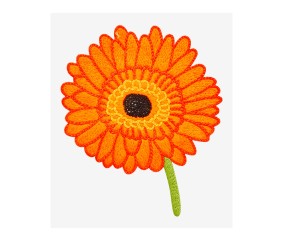 Patron de broderie Gerbera...