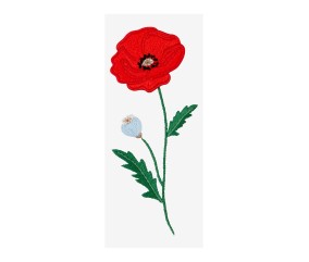 Patron de broderie Pavot...