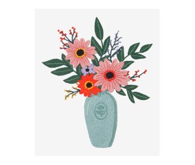 Patron de broderie Vase...