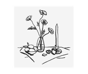 Patron de broderie Nature...