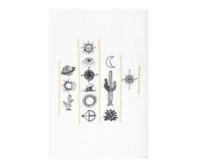 Patron de broderie Symboles intergalactiques DMC
