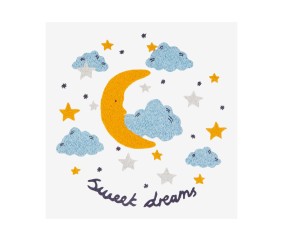 Patron de broderie Lune...