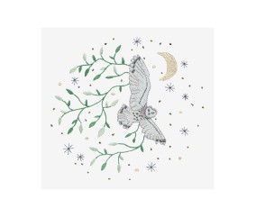Patron de broderie Voyage nocturne DMC - modèle à télécharger