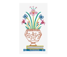 Patron de broderie Bouquet à la maison DMC - modèle à télécharger