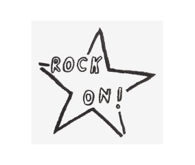 Patron de broderie Rock On DMC - modèle à télécharger