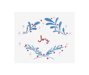 Patron de broderie Joy DMC - modèle à télécharger