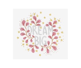 Patron de broderie Dream big DMC - modèle à télécharger