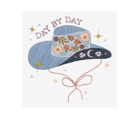 Patron de broderie Day by day par Emily June DMC