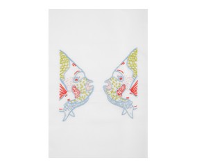 Patron de broderie Poissons...