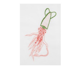 Patron de broderie Calamar...