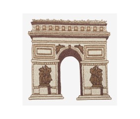 Patron de broderie Arc de...