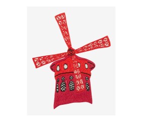 Patron de broderie Moulin Rouge DMC - modèle à télécharger