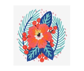 Patron de broderie Aloha...