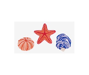Patron de broderie Oursin,...