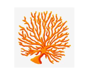 Patron de broderie Corail...