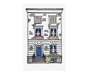 Patron de broderie Maison de ville à Londres DMC