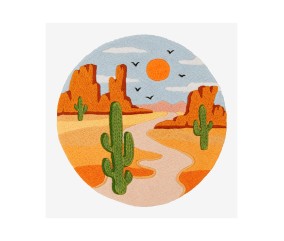 Patron de broderie Canyon...
